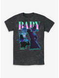 KPop Demon Hunters Saja Boys Baby Collage Mineral Wash T-Shirt