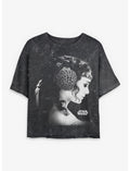 Star Wars Eternal Love Padme Girls Mineral Wash Crop T-Shirt