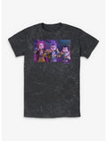 KPop Demon Hunters HUNTR/X Eating Mineral Wash T-Shirt