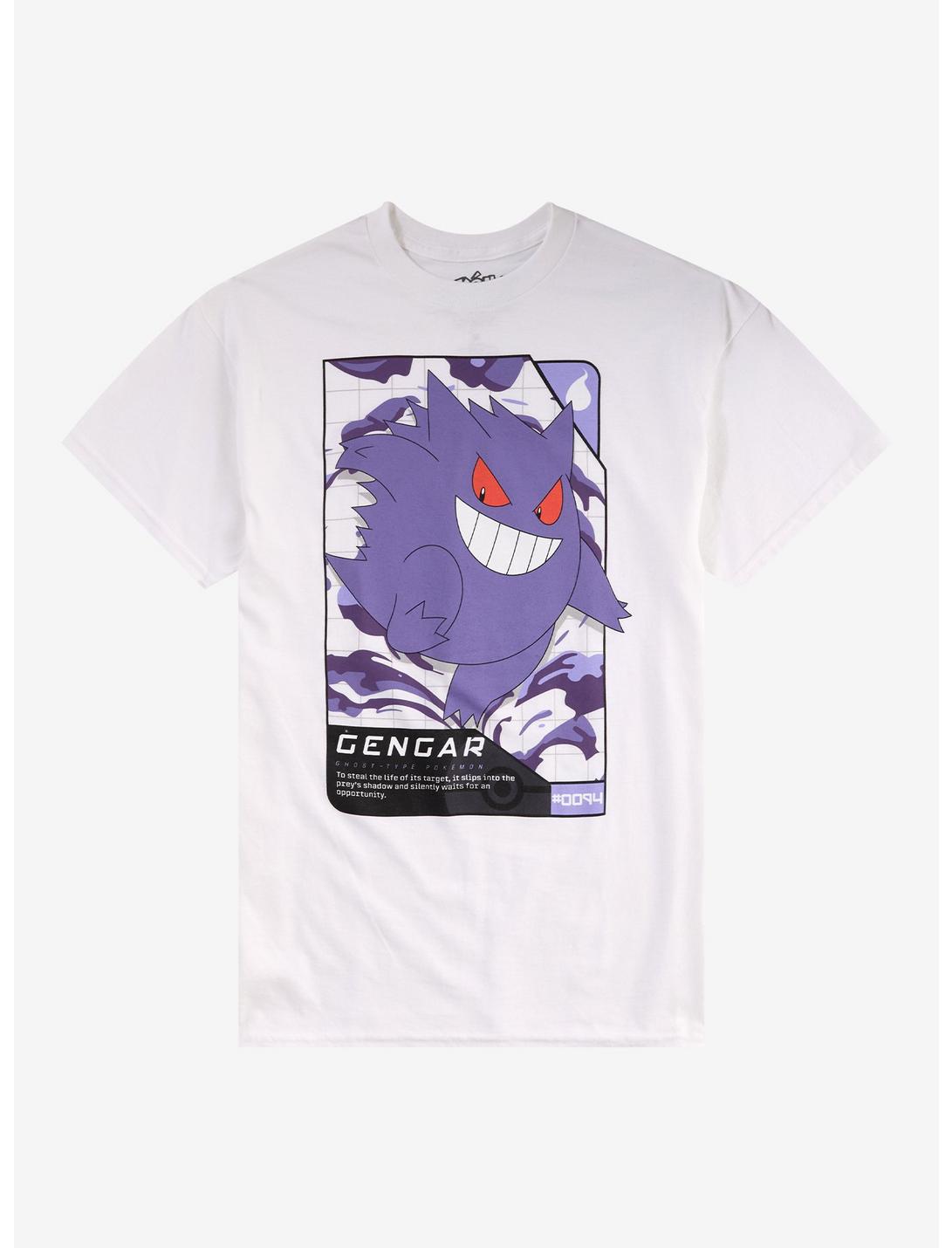 Pokémon Gengar Stats T-Shirt