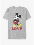 Disney Mickey Mouse Love Flowers T-Shirt