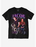 The Twilight Saga Jacob Circle Collage T-Shirt