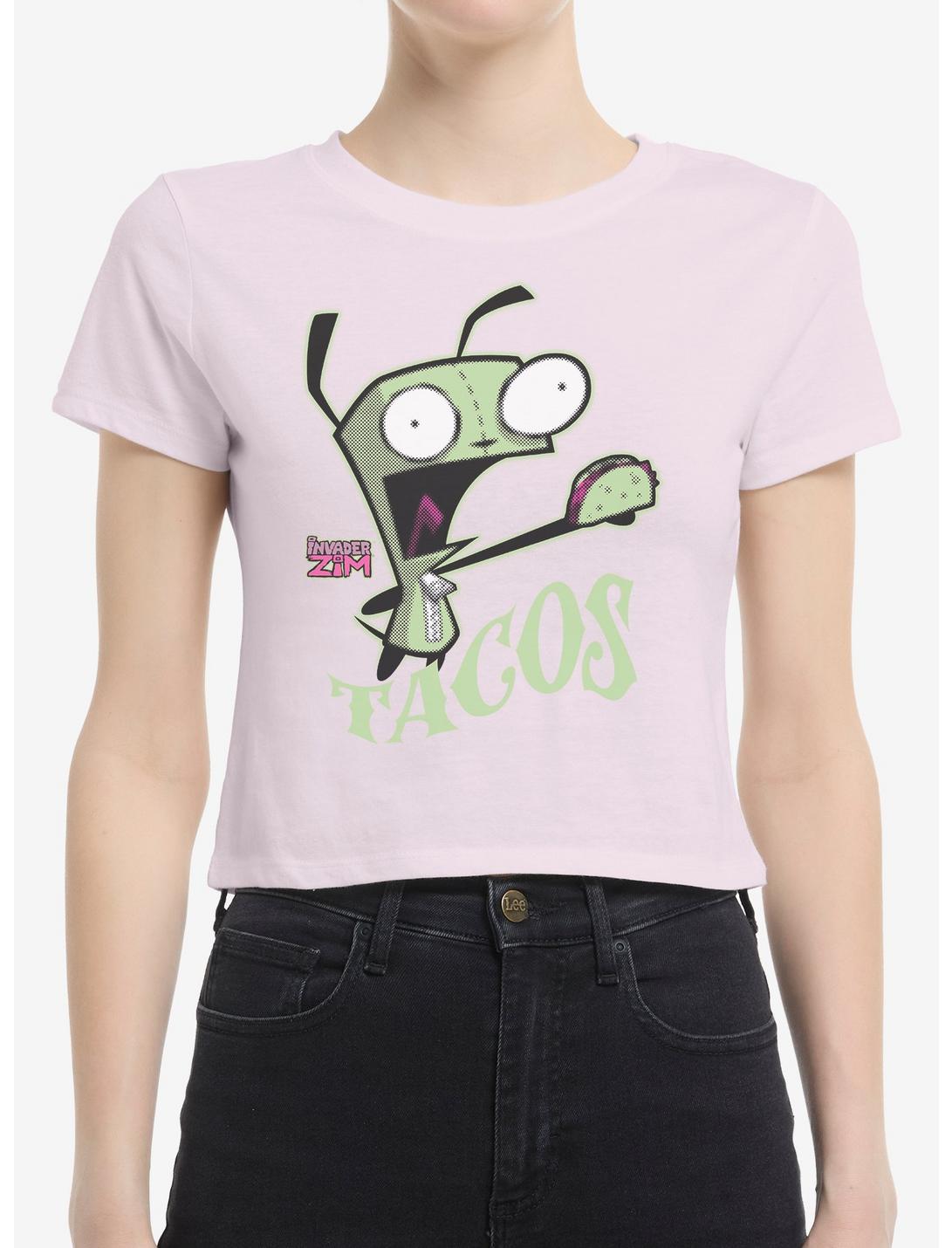 Invader Zim GIR Tacos Girls Baby T-Shirt