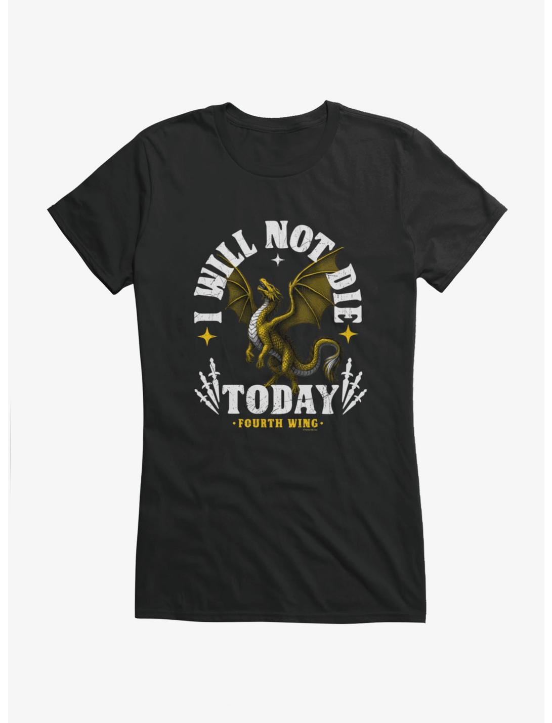 Fourth Wing The Empyrean Will Not Die Arch Girls T-Shirt