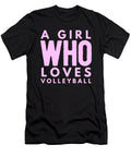 36 Just a Girl Who Loves Volleyball Organicfoodempire T-Shirt