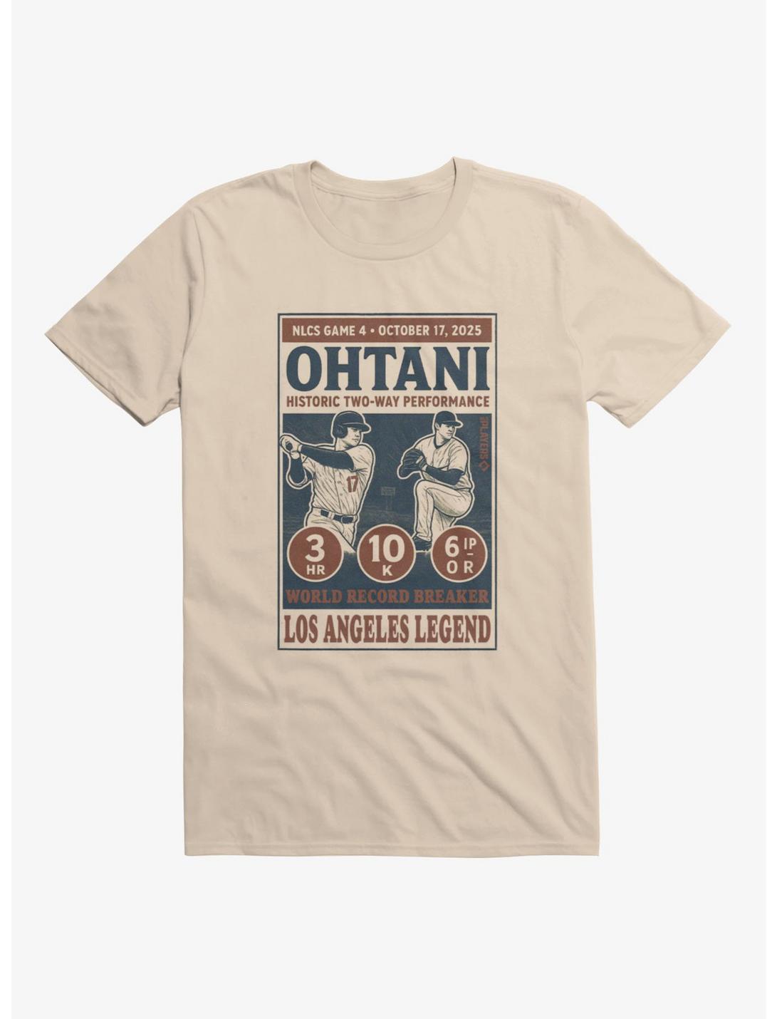 MLB Los Angeles Dodgers Shohei Ohtani La Legends Poster T-Shirt