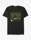Dungeons & Dragons Ancient Black Dragon Stats T-Shirt