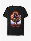 Dungeons & Dragons Vintage Cartoon Poster T-Shirt