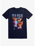 Disney Zootopia 2 Nick Wilde Collage T-Shirt Hot Topic Exclusive