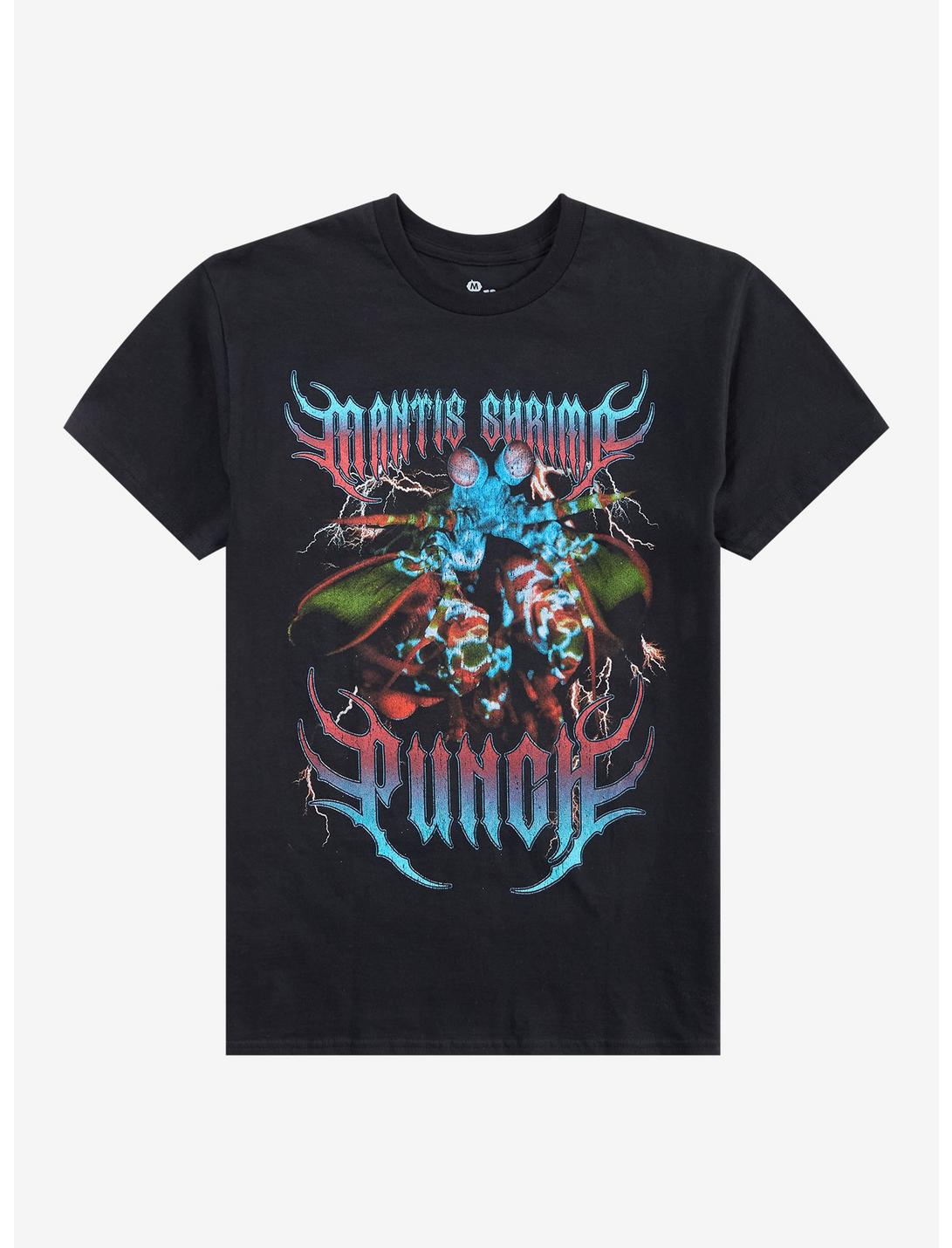 Mantis Shrimp Punch T-Shirt By Goodie Two Sleeves