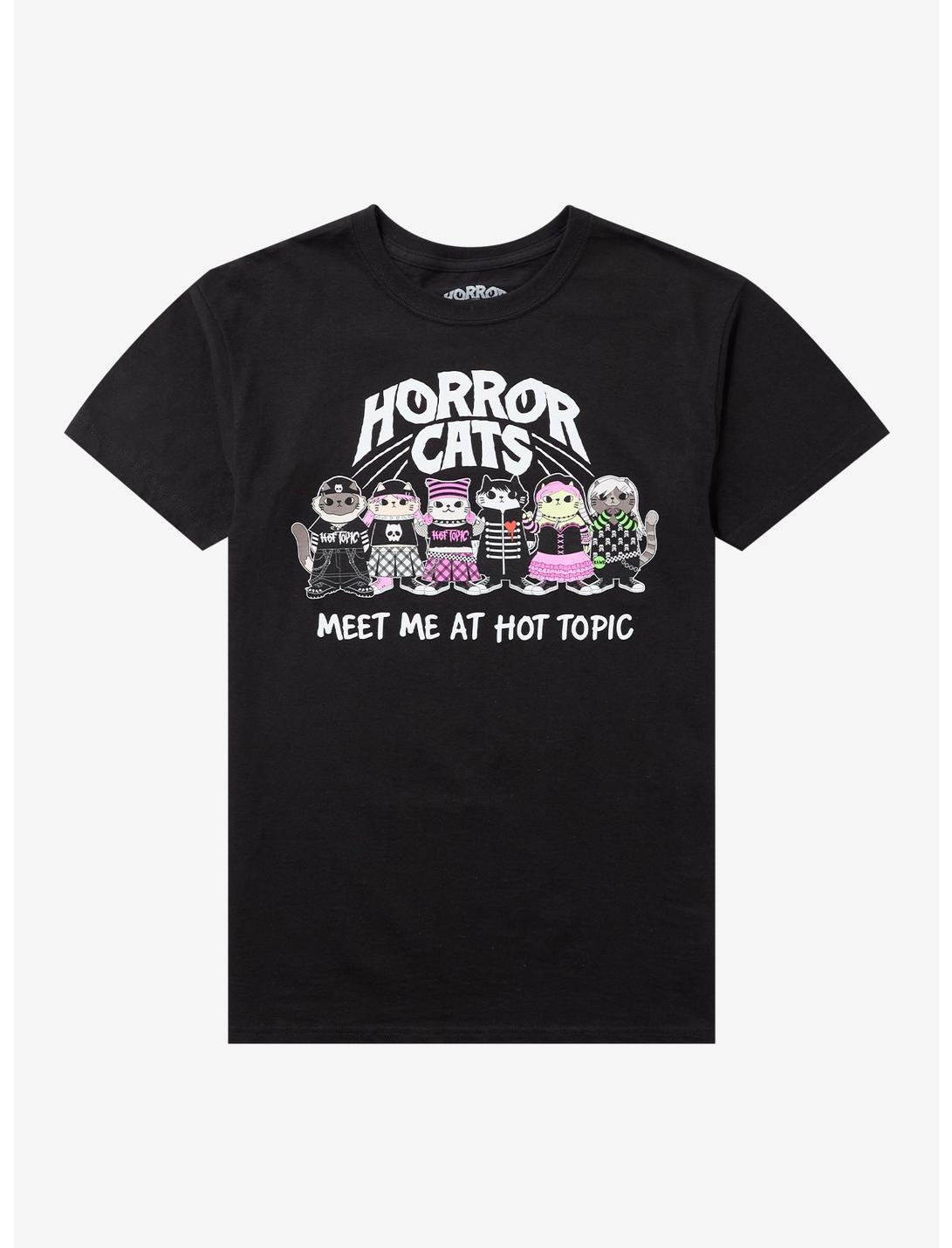 Horror Cats Meet At Hot Topic T-Shirt