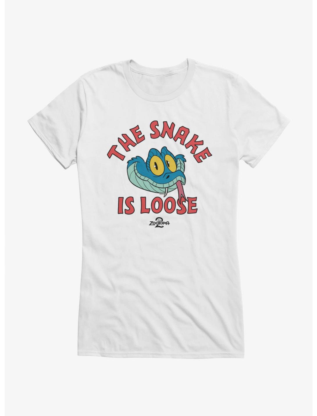 Disney Zootopia 2 The Snake Is Loose Girls T-Shirt