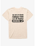 Overuse 6 7 Mineral Wash T-Shirt