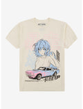 Pastel Anime Girl & Car T-Shirt