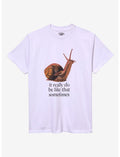 Snail It Be Like That T-Shirt By Call Your Mother