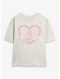 Disney Winnie The Pooh Eeyore Heart For Pooh Girls Skimmer T-Shirt