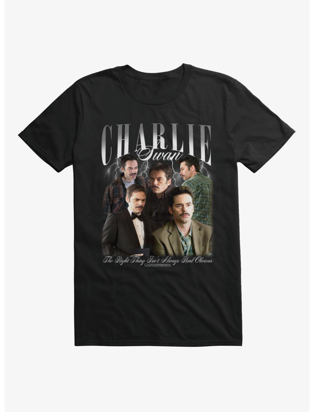 Twilight Charlie Swan Real Thunder T-Shirt
