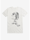 Sonic The Hedgehog Artistic Sketch T-Shirt