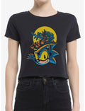 Sonic The Hedgehog Spooky Scary Halloween Girls Baby T-Shirt