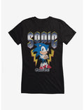 Sonic The Hedgehog Game On Girls T-Shirt