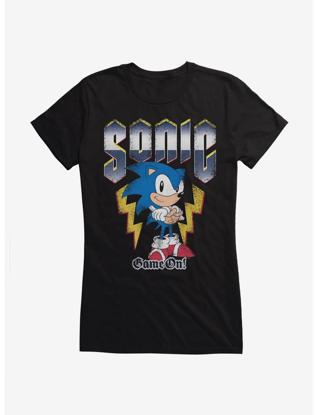 Sonic The Hedgehog Game On Girls T-Shirt