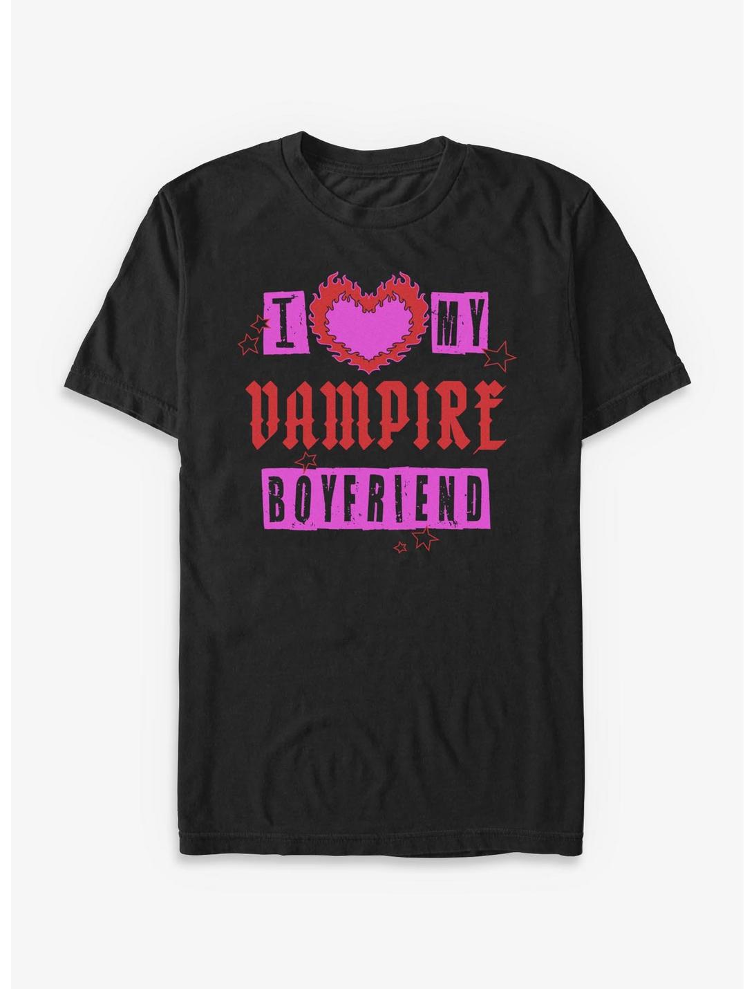 I Love My Vampire Boyfriend T-Shirt