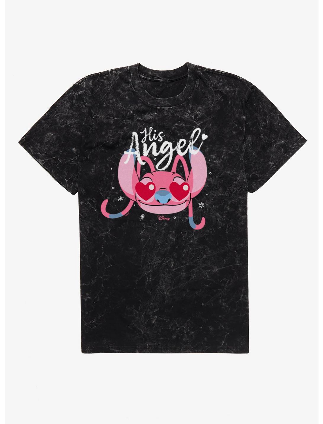 Disney Lilo & Stitch Valentine's His Angel T-Shirt