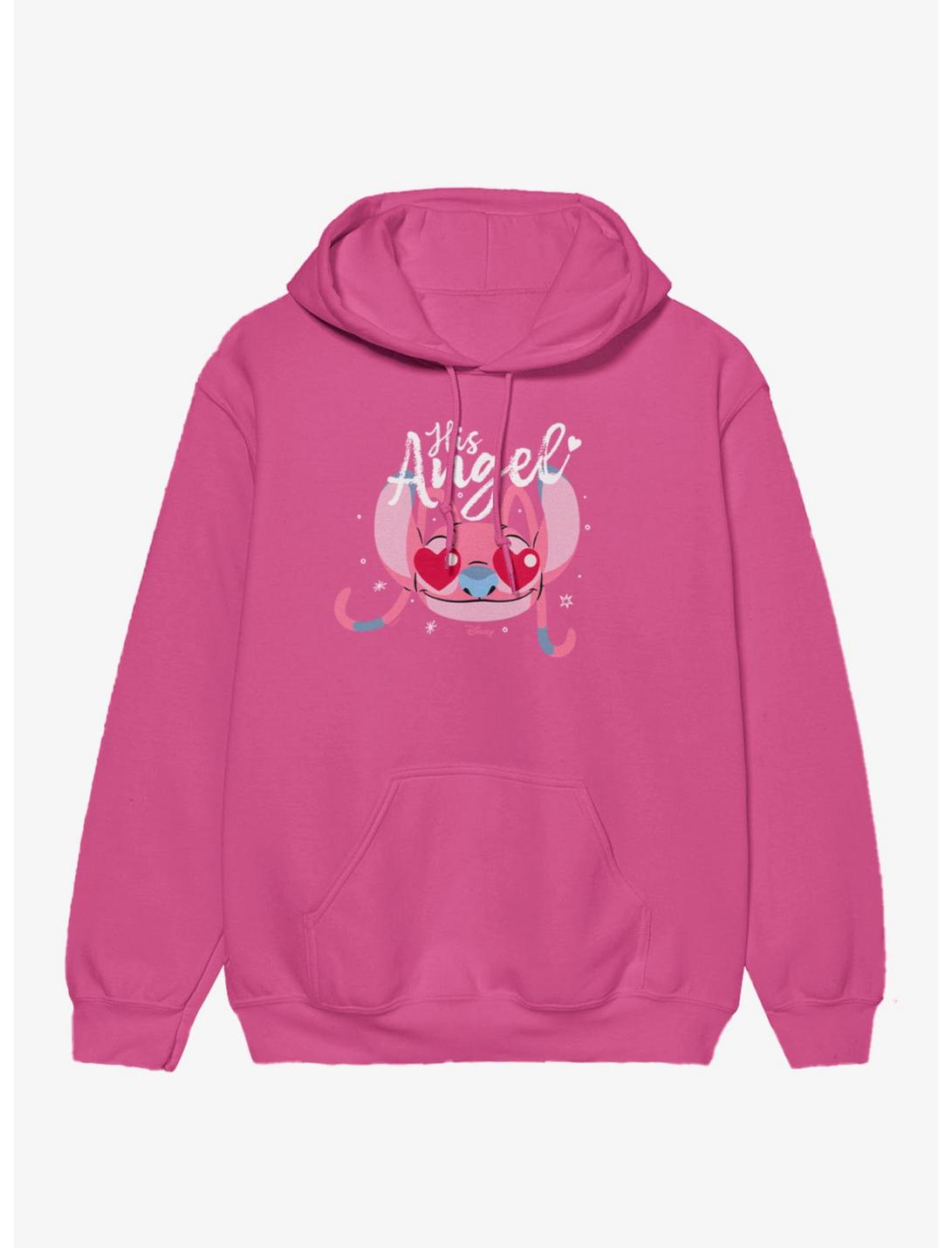 Disney Lilo & Stitch Valentine's His Angel Hoodie