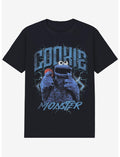 Sesame Street Cookie Monster Heavy Metal T-Shirt
