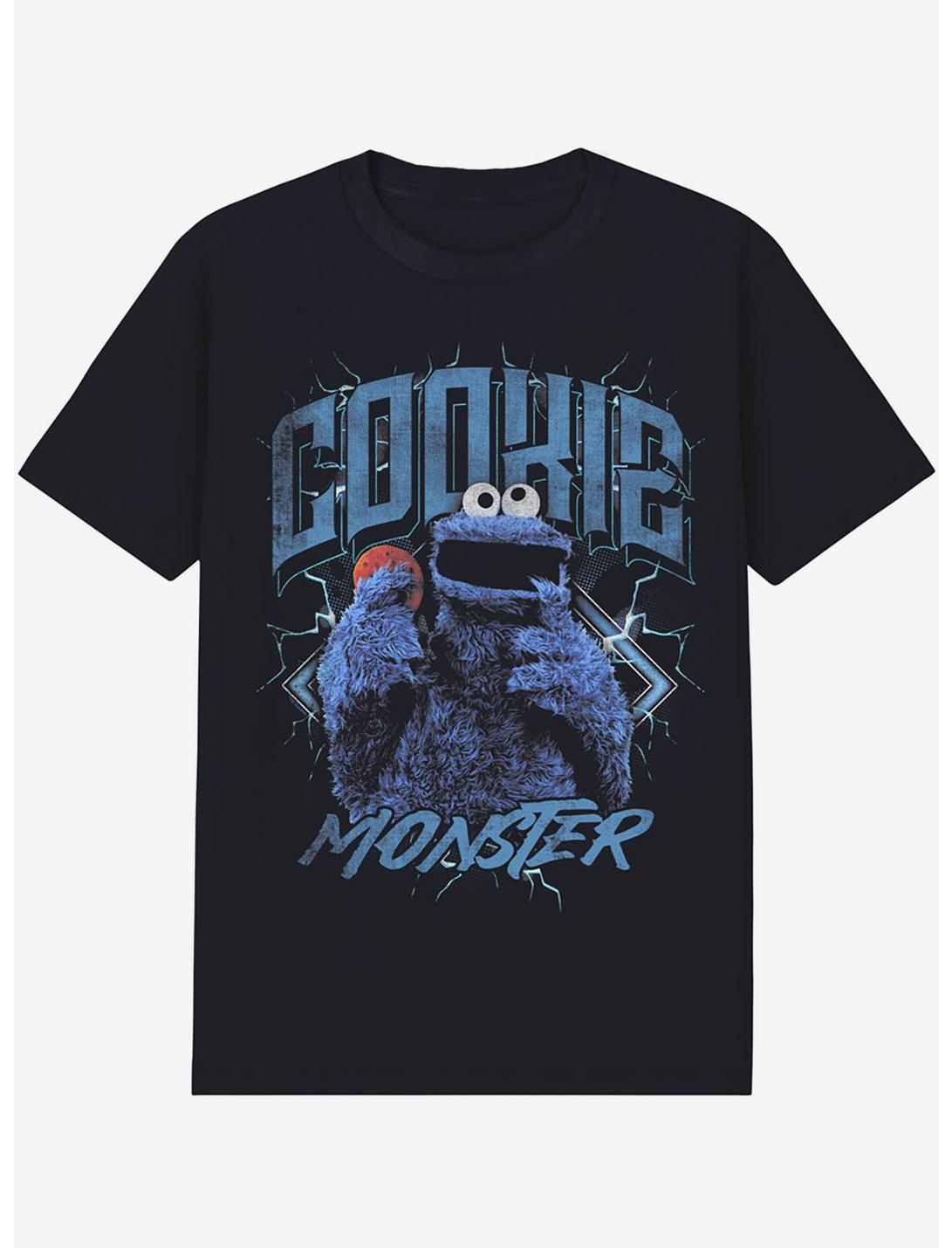 Sesame Street Cookie Monster Heavy Metal T-Shirt