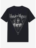 DC Comics Justice League Wonder Woman Vintage Metal T-Shirt