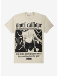 Mori Calliope Tonal Portrait T-Shirt