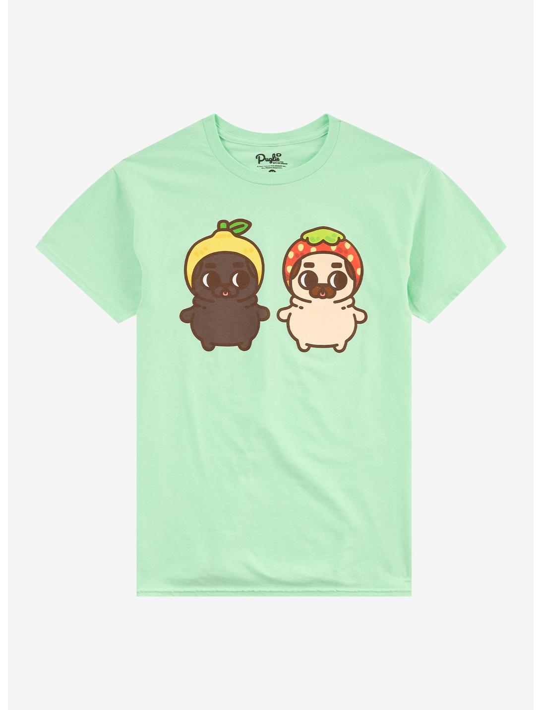 Puglie Pug Fruit Pups T-Shirt