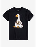 Puglie Pug Silly Goose T-Shirt