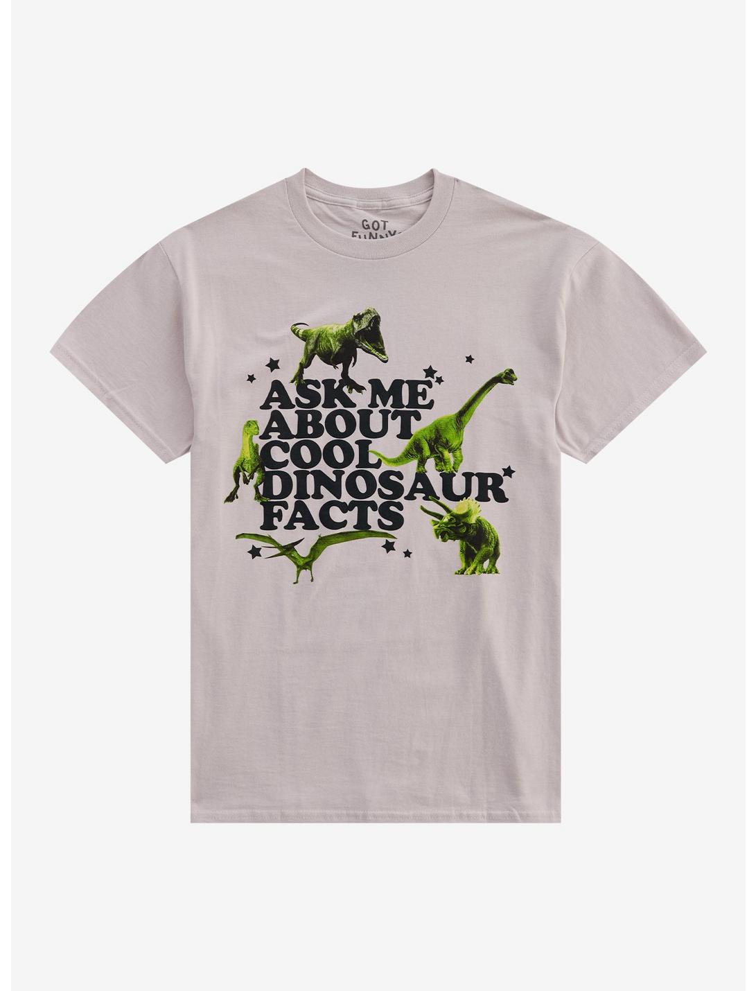 Ask About Dinosaur Facts T-Shirt By Got Funny?