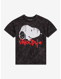 Peanuts Snoopy Drip Mineral Wash T-Shirt