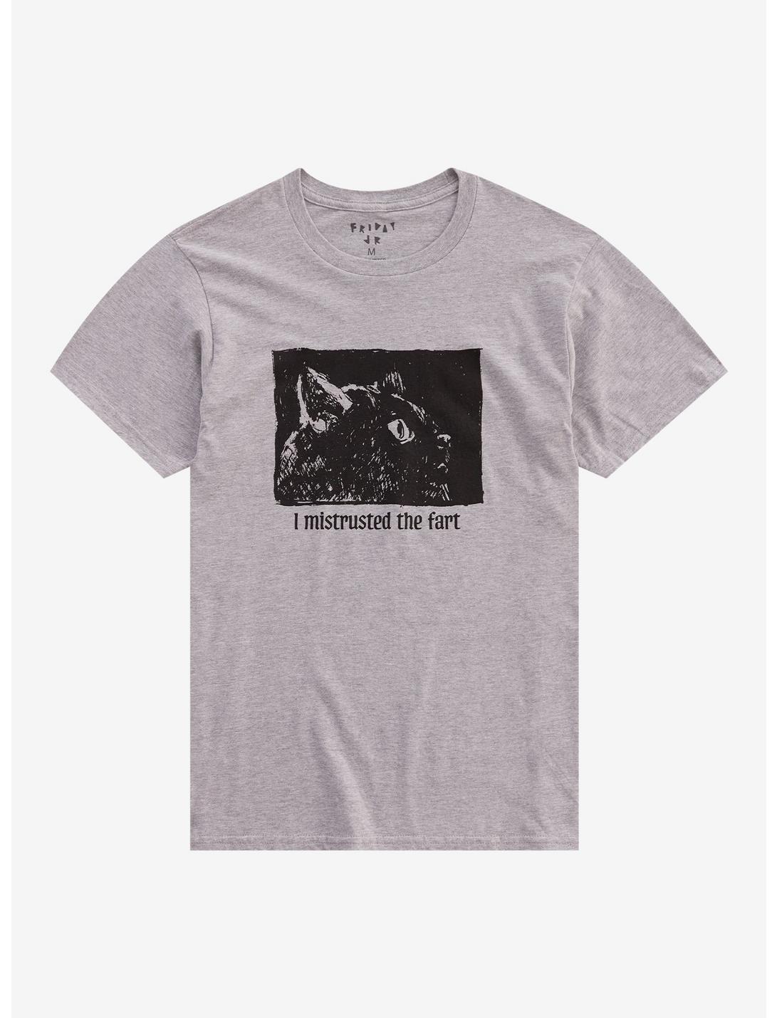 Cat Mistrusted The Fart T-Shirt By Friday Jr.