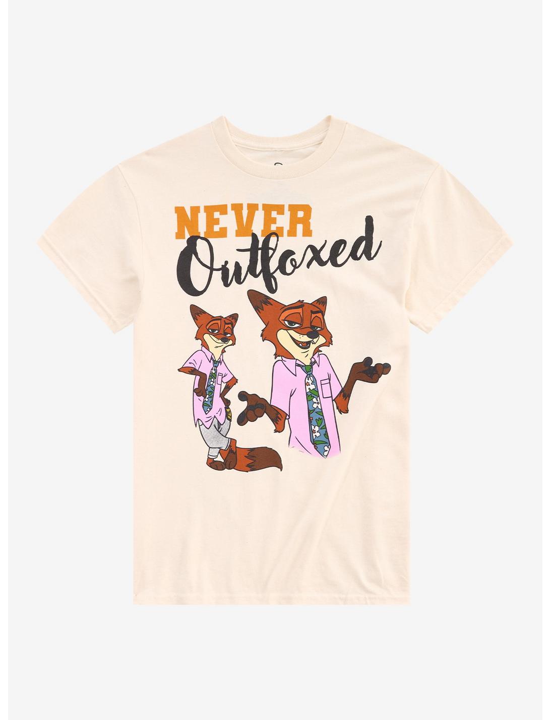 Disney Zootopia 2 Nick Never Outfoxed T-Shirt