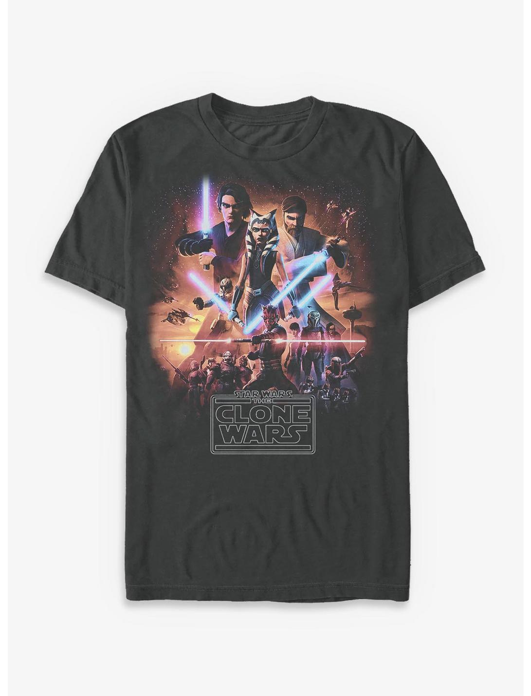 Star Wars: The Clone Wars Poster T-Shirt