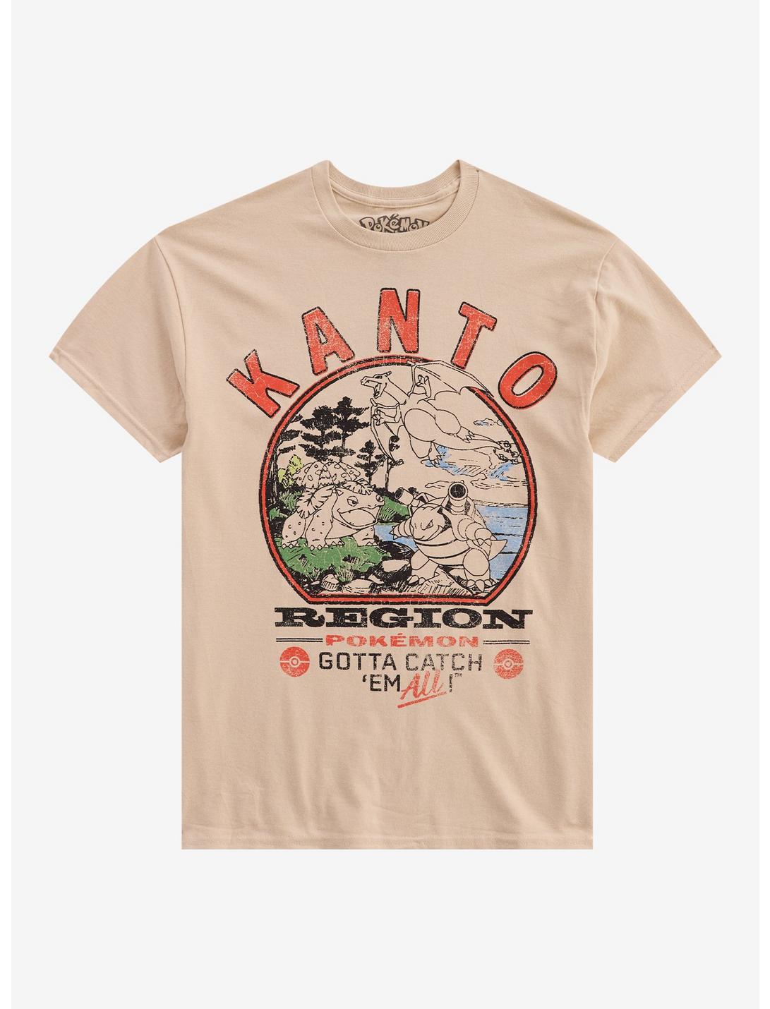 Pokémon Kanto Regino T-Shirt
