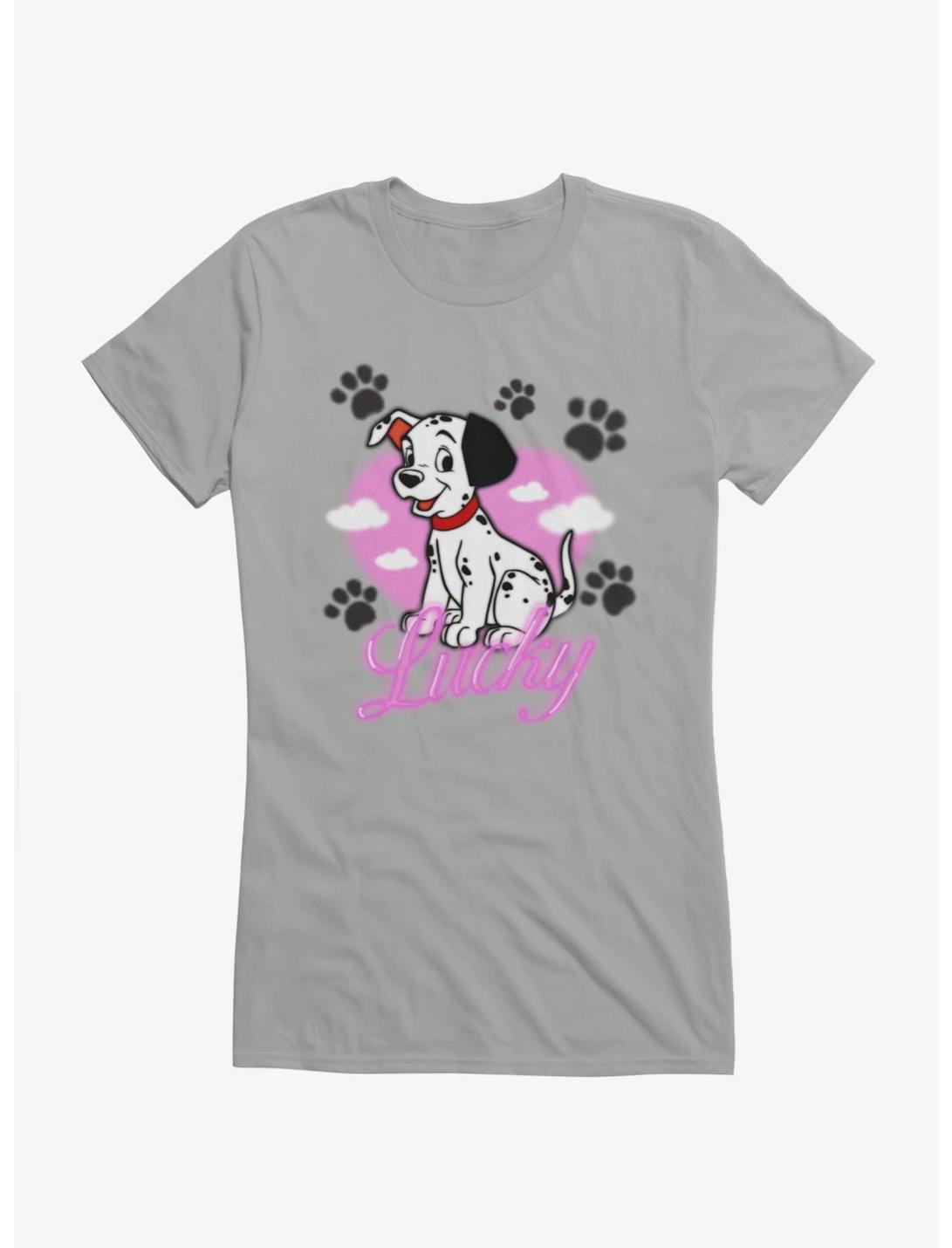 Disney 101 Dalmatians Lucky Love Spray Paint Womens T-Shirt