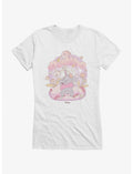 Disney Dumbo Fluffy Flowers Womens T-Shirt