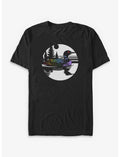 Canadian Wolf Bird Rainbow Loon T-Shirt