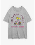 Nintendo Princess Peach Kart Girls Oversized T-Shirt