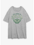 Nintendo The Legend Of Zelda Patch Girls Oversized T-Shirt