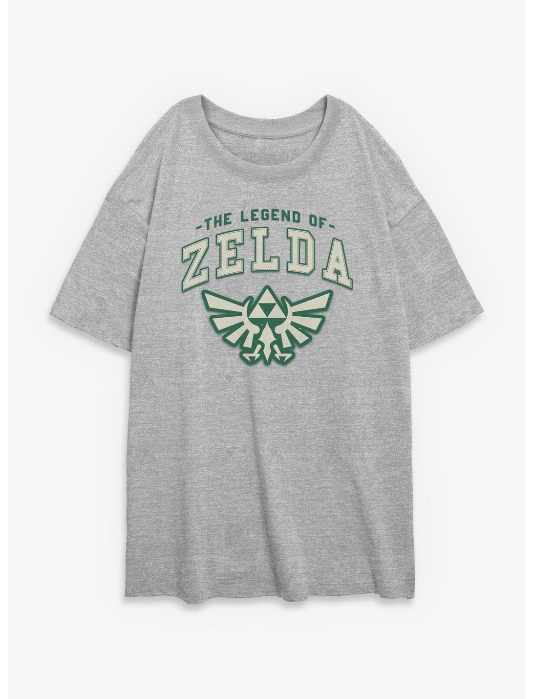 Nintendo The Legend Of Zelda Patch Girls Oversized T-Shirt