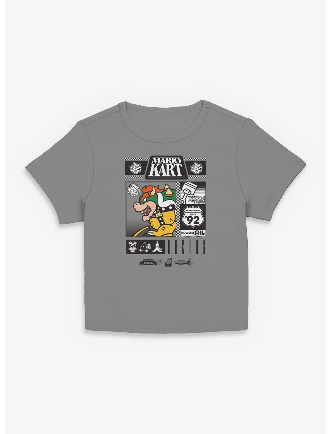 Nintendo Bowser Oil Racing Girls Baby T-Shirt