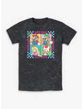 Nintendo Mario Group Four Square Mineral Wash T-Shirt