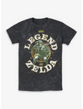 Nintendo The Legend Of Zelda Portrait Mineral Wash T-Shirt