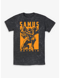 Nintendo Samus Metroid Mineral Wash T-Shirt